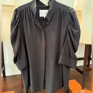 Frame Denim Gillian Silk Blouse